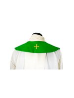 stola-verde-con-ricamo-jhs-e-calice-ref-02sla1303
