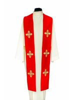 stola-rossa-doppia-croce-ricamata-ref-02sla1702