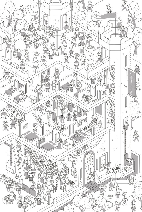 cerca-trova-illustrazione-castello cerca-trova-illustrazione-castello