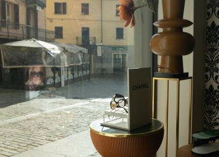 vista corso Umberto I a Giaveno vista corso Umberto I a Giaveno