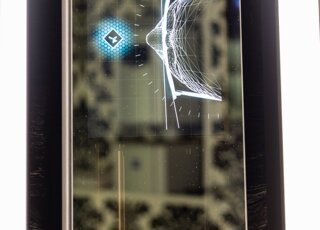 Display specchio per esame della vista computerizzato Display specchio per esame della vista computerizzato