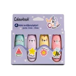 colourbook-set-4-mini-evidenziatori-wildcute