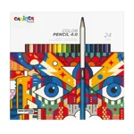 pastelli-color-pencil-40-mina-4-mm-carioca-plus-da-24-pz