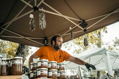 Wild venison, Wild deer, Wild boar, terrines, sausages, saucisson, cured meat, cold meat