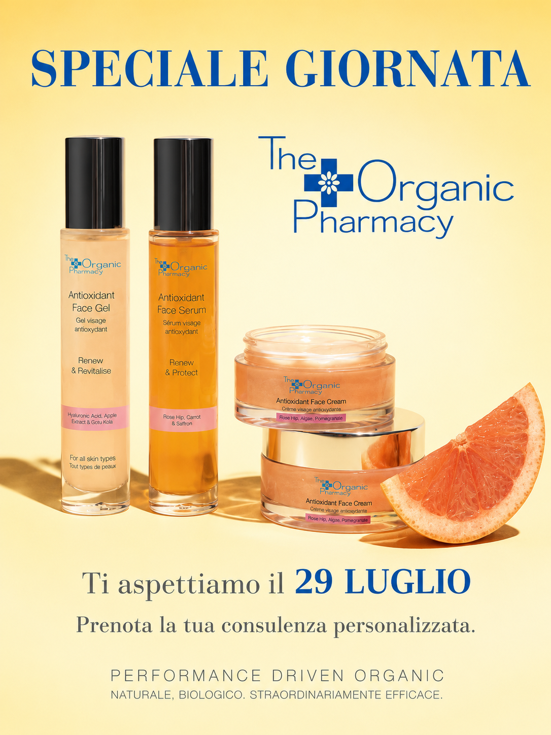 Speciale Giornata The Organic Pharmacy