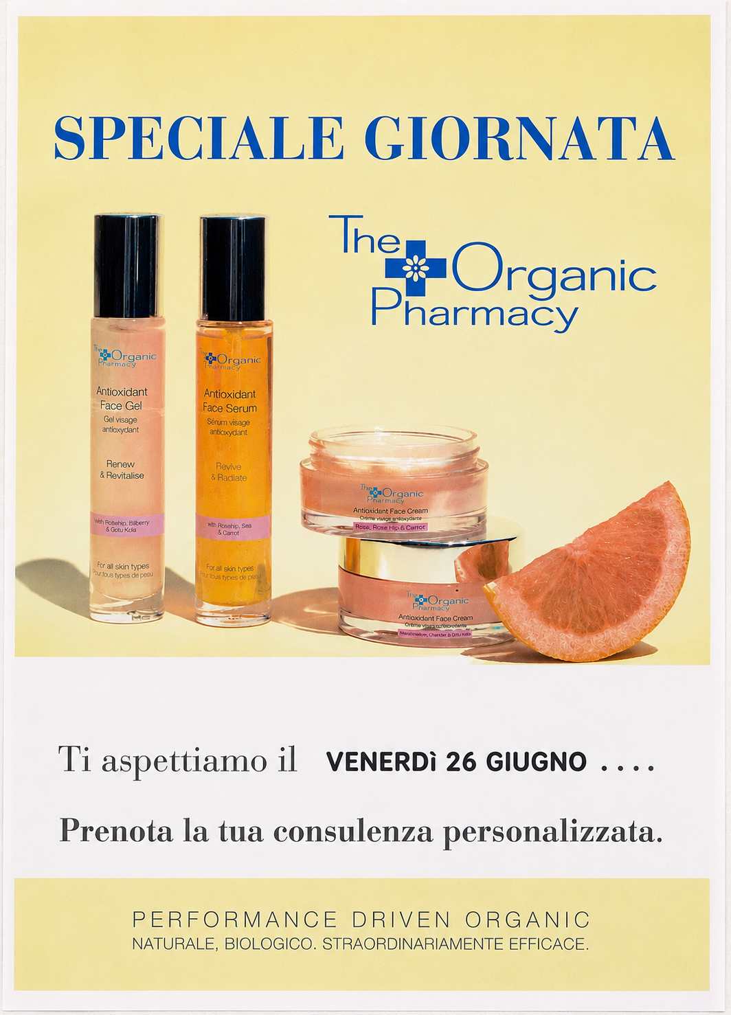 🌟 Giornata Speciale The Organic Pharmacy 🌟 Giornata Speciale The Organic Pharmacy