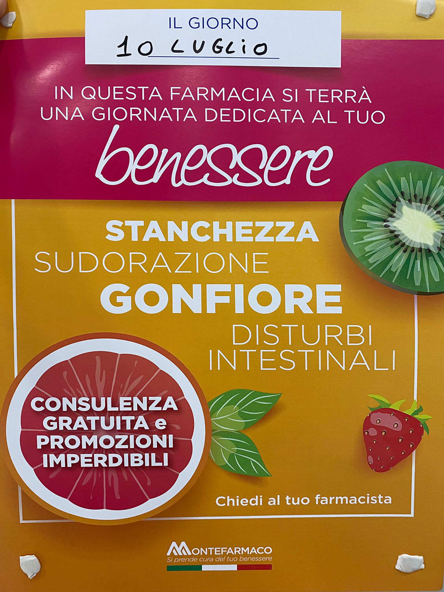 BENESSERE IN FARMACIA