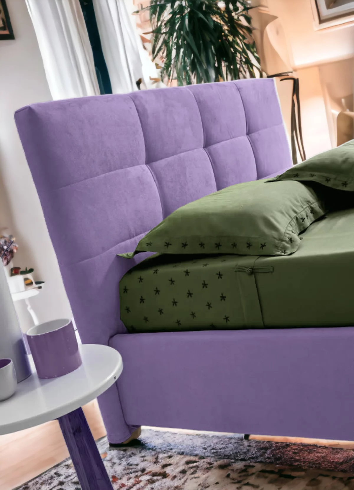 Letto Lavanda dettaglio