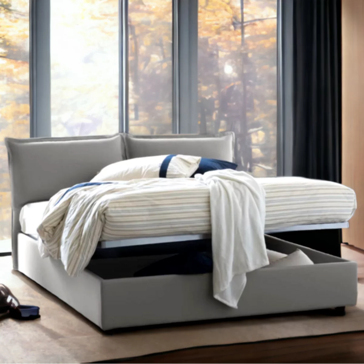 Letto matrimoniale Piuma