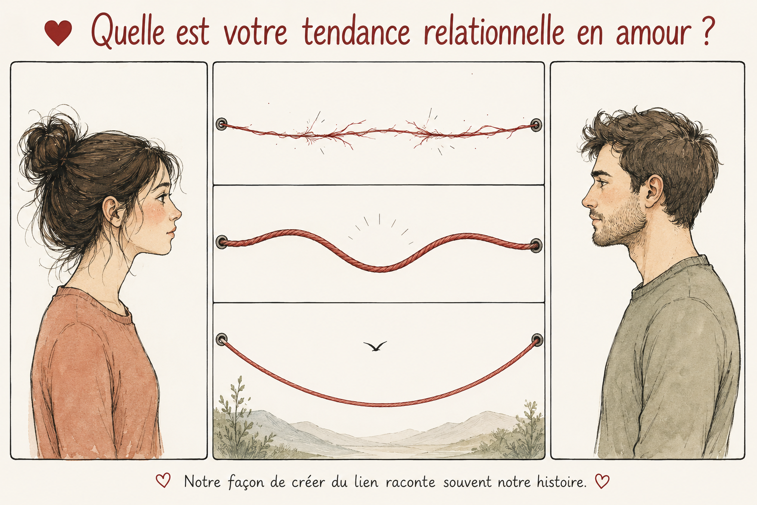 TEST : Ma tendance relationnelle en amour!