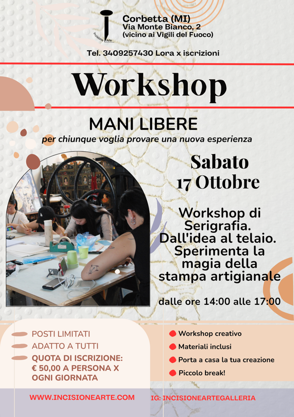 workshop ottobre 2026 workshop ottobre 2026