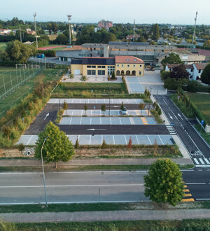 Nuovo parcheggio, aree verdi, opere di mitigazione ambientali, a Mogliano Veneto Nuovo parcheggio, aree verdi, opere di mitigazione ambientali, a Mogliano Veneto