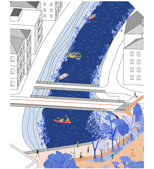 Concorso riqualificazione urbana e tactictal urbanism Piazzale Cialdini a Mestre