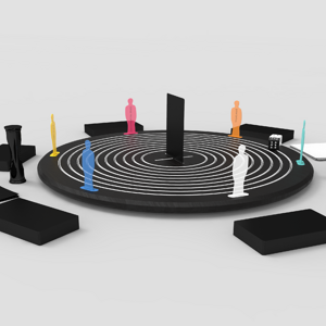 Game-Concept d'arredo. Designer. Mestre. 