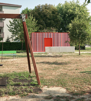 Progetto di architettura per nuovo blocco servizi