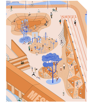 Concorso riqualificazione urbana e tactictal urbanism Piazzale Cialdini a Mestre