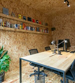 Trasformazione negozio nello studio DIALOGO. Ufficio a Mestre. Architetti. Designer