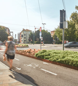 Progetto di rigenerazione urbana, tramite verde e percorsi ciclopedonali a Mestre