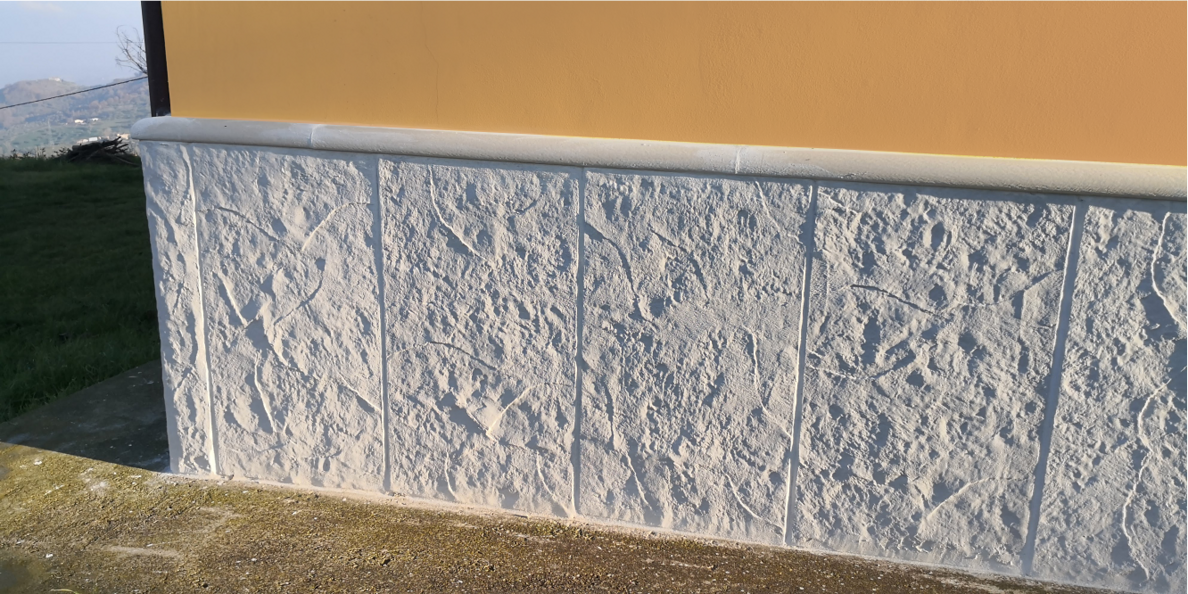 zoccolatura finta pietra artek