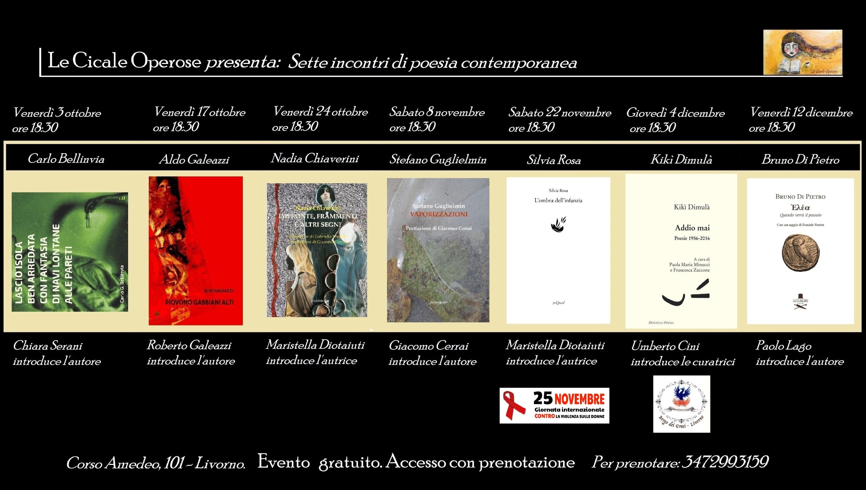 Cicale Operose: tributo alla grande poetessa Kiki Dimul&agrave;