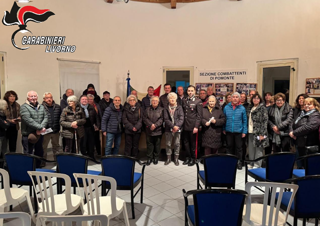 Marciana Marina, i Carabinieri incontrano gli anziani informandoli su come evitare le truffe