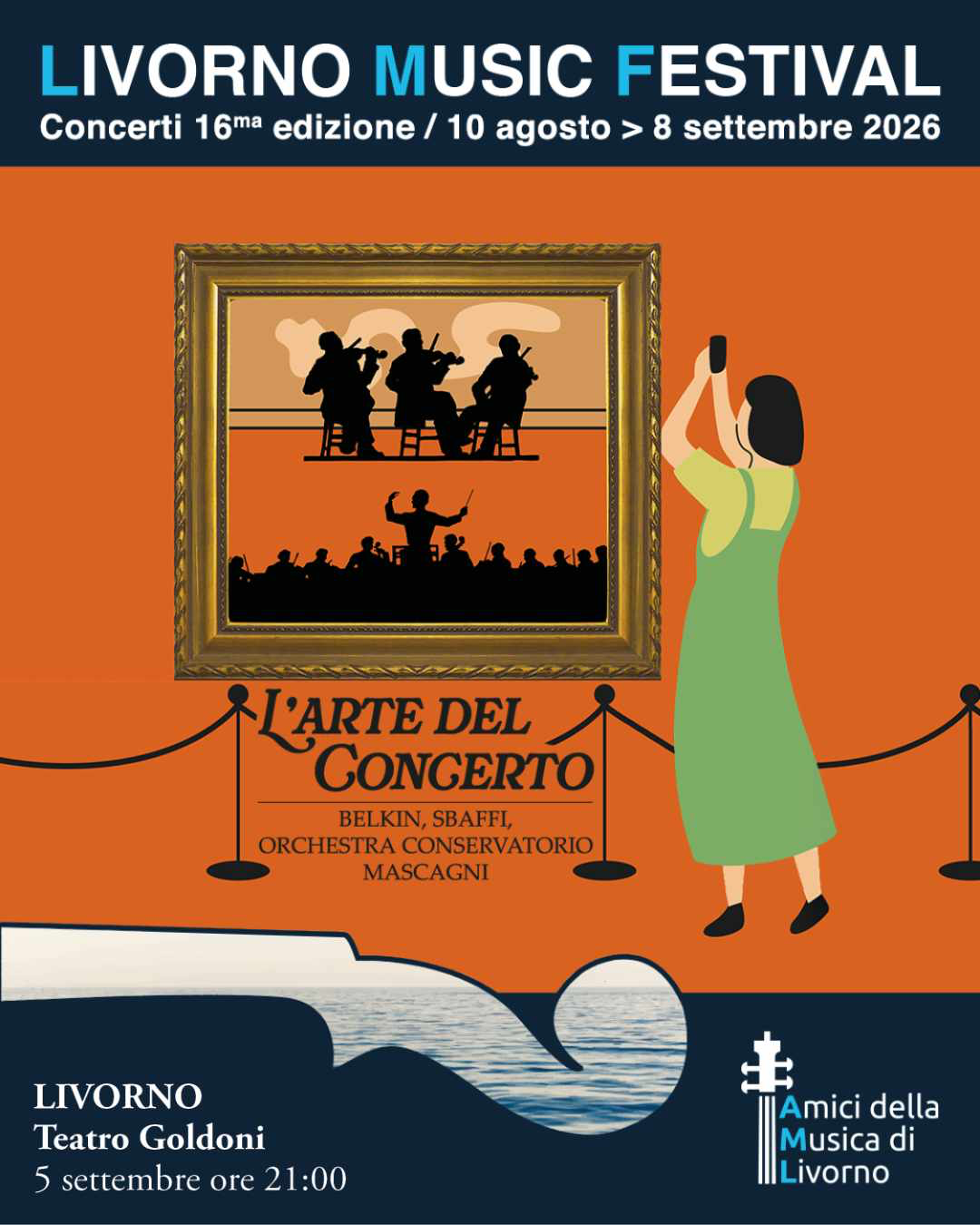 Livorno Music Festival: L’ARTE DEL CONCERTO - Belkin / Sbaffi / Orchestra Conservatorio Mascagni Livorno Music Festival: L’ARTE DEL CONCERTO - Belkin / Sbaffi / Orchestra Conservatorio Mascagni