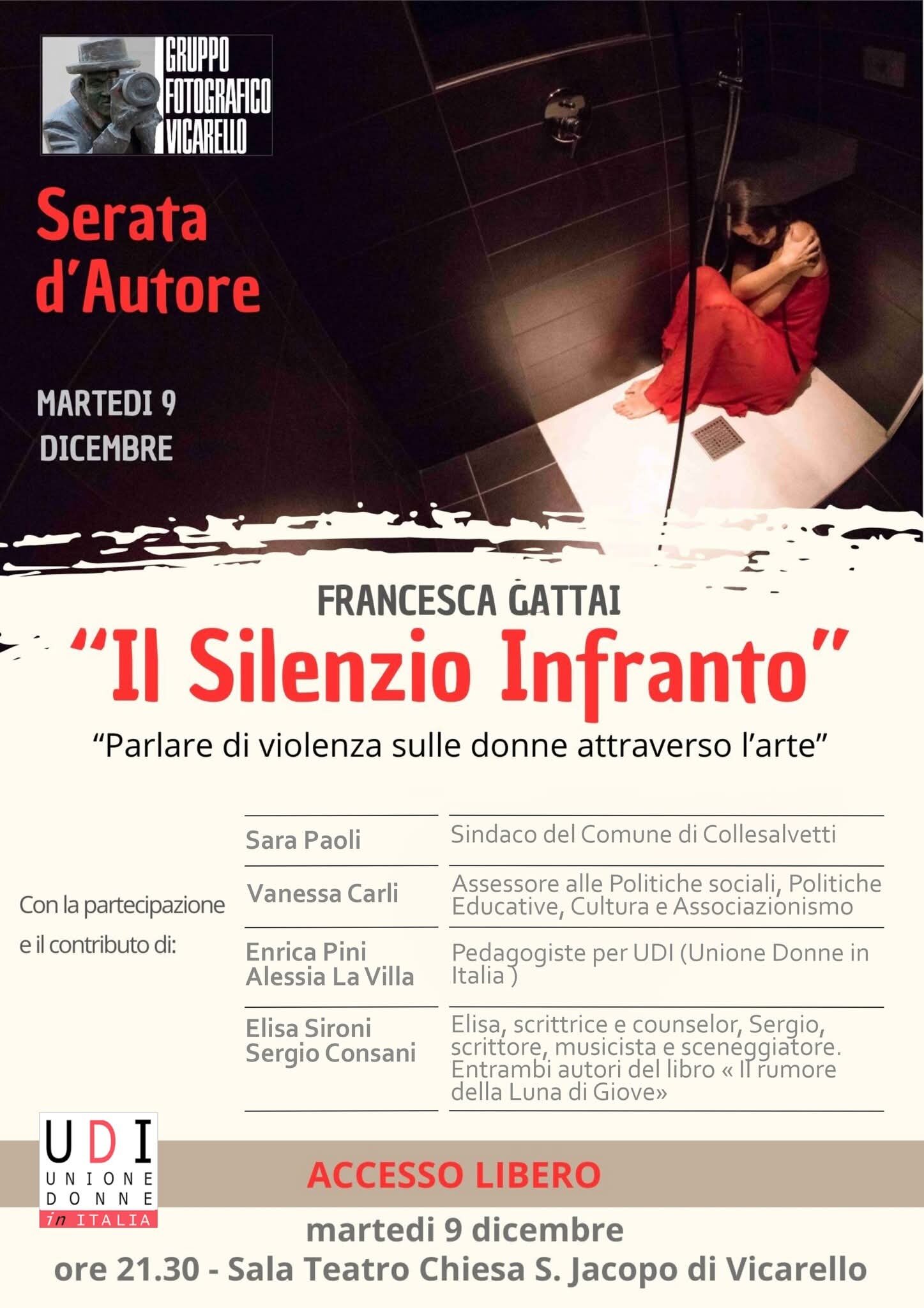 &ldquo;Parlare di violenza sulle donne attraverso l&rsquo;arte&rdquo;: il 9 dicembre a Vicarello