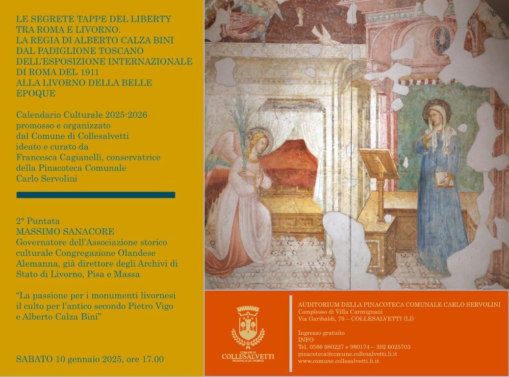 Gli appuntamenti di gennaio nella Pinacoteca Comunale Carlo Servolini