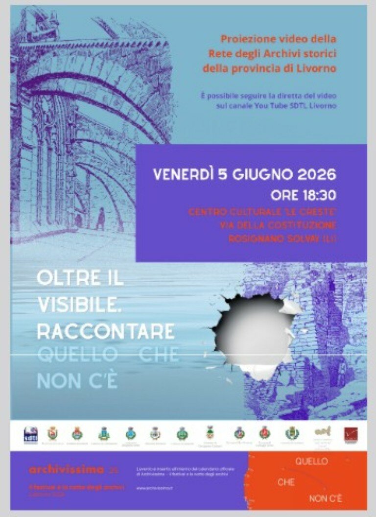 La Notte degli Archivi: “Oltre il visibile. Raccontare quello che non c’è”, video collettivo