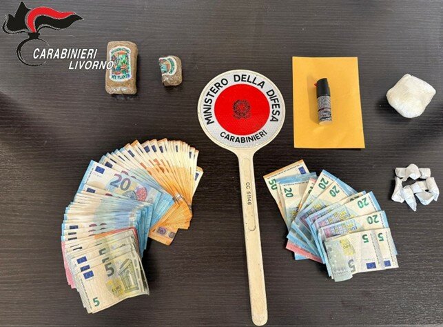 Rosignano: arrestato giovane nordafricano per spaccio di stupefacenti