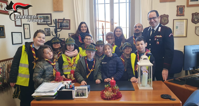 A Castagneto Carducci consegnata &ldquo;La luce della pace&rdquo; alle istituzioni e ai Carabinieri