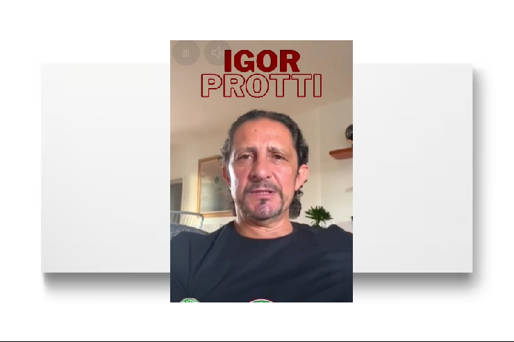 Orgogliosi di consegnare la Livornina d'oro a Igor Protti