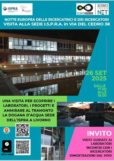 Notte europea delle ricercatrici e dei ricercatori, l&rsquo;ISPRA apre le porte dei suoi laboratori