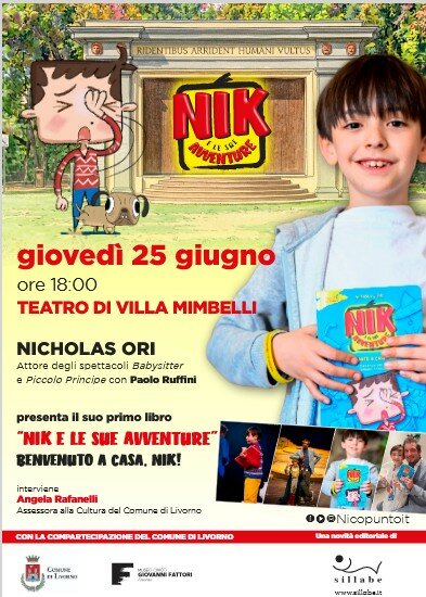 Sillabe presenta &ldquo;Benvenuto a casa, Nik!&rdquo; il libro del bambino prodigio Nicholas Ori