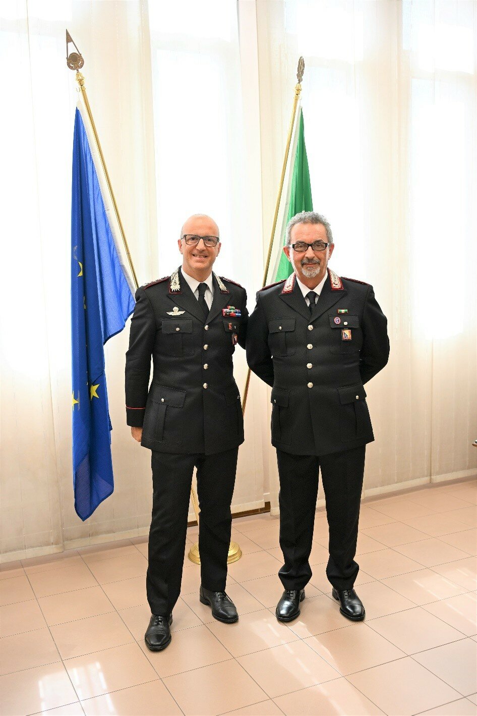 Il Lgt. C.S. Pier Luigi Menchella va in congedo dall&rsquo;Arma dei Carabinieri