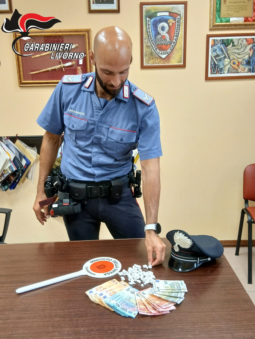 Livorno: ventenne arrestato per spaccio di droga
