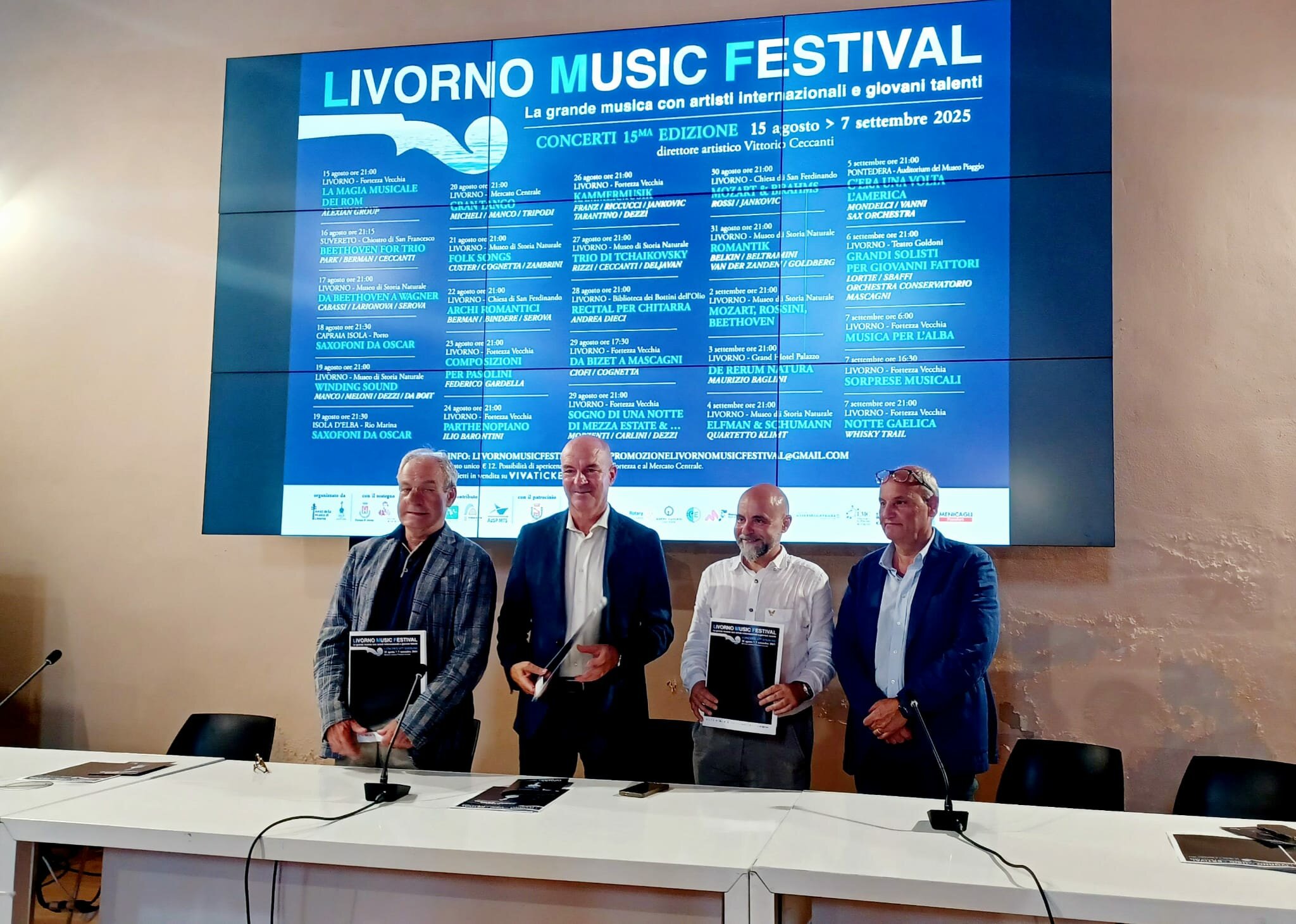 Quindicesima edizione del Livorno Music Festival and Summer Academy