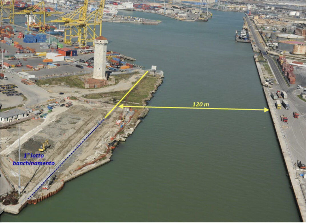 Livorno: allargamento del Canale di Accesso