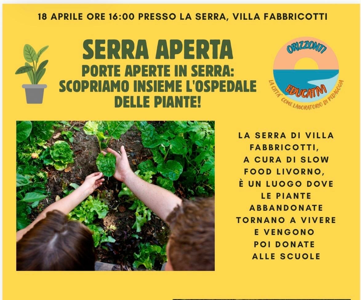 SERRA APERTA a Villa Fabbricotti: scopriamo l'ospedale delle piante