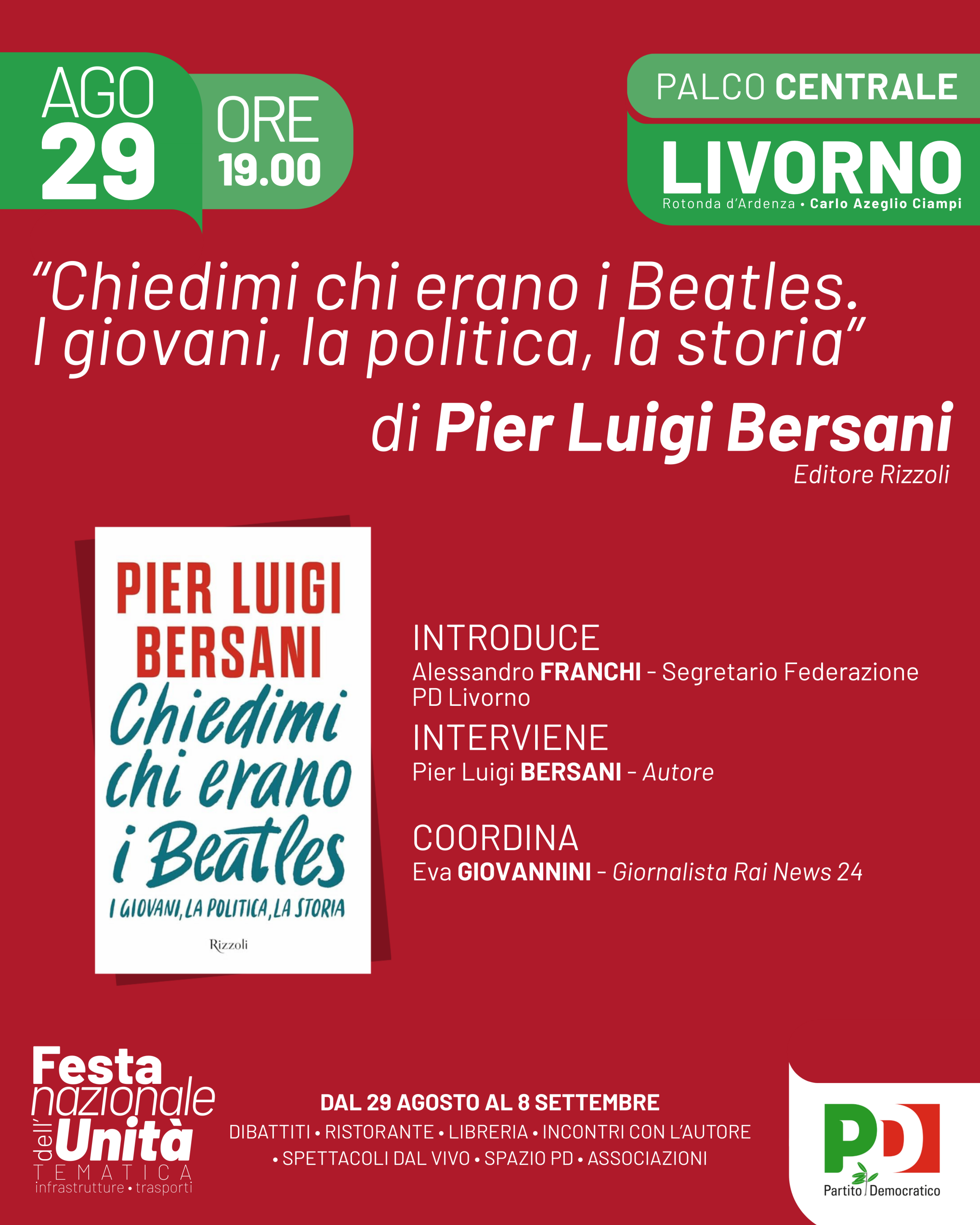 Livorno: Festa dell'Unit&agrave; Nazionale tematica