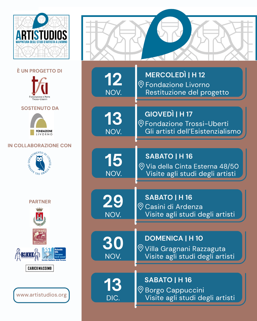 Progetto &ldquo;ArtiStudios&rdquo;: alla scoperta degli studi d&rsquo;artista a Livorno