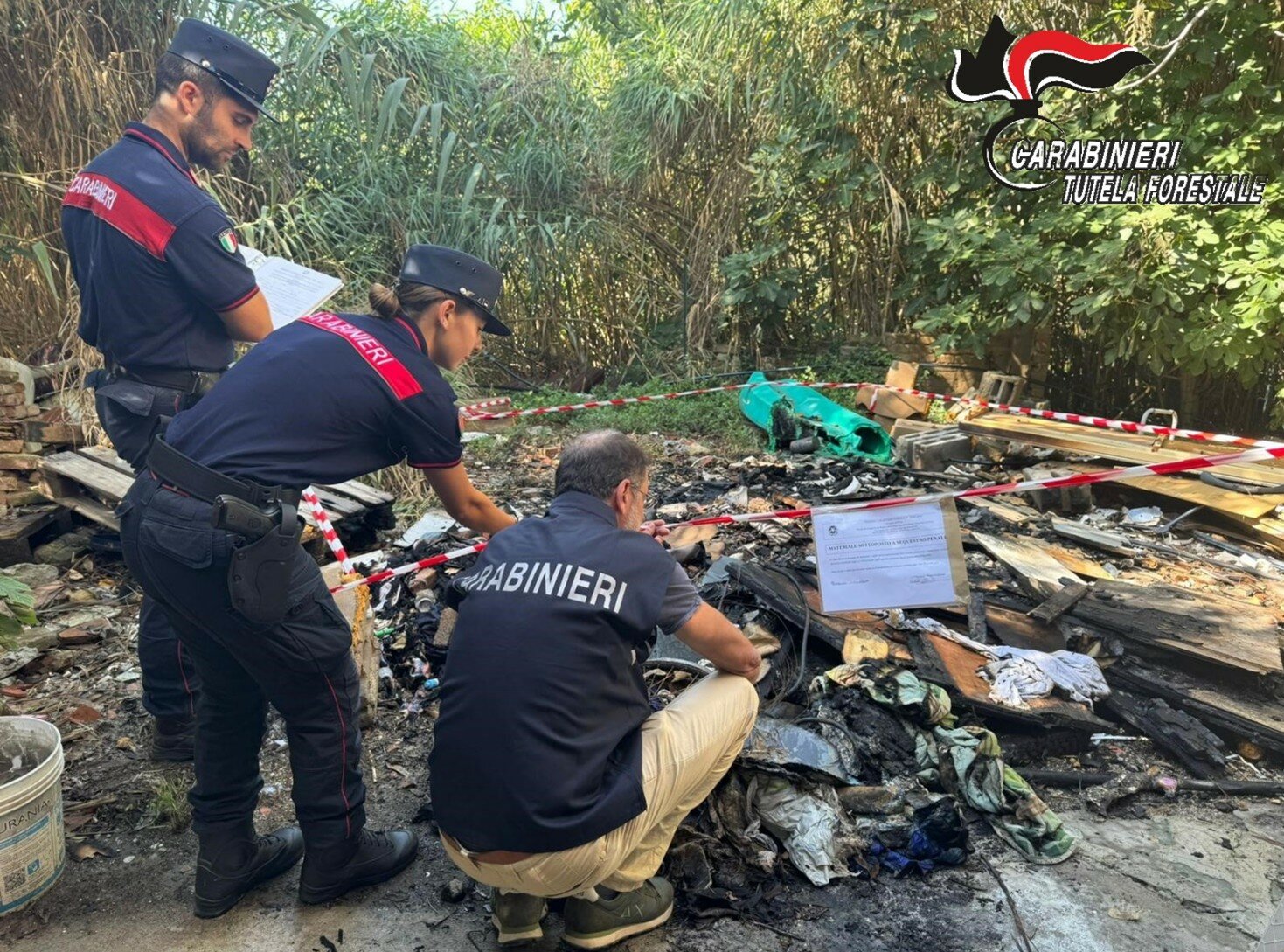 Montenero: arrestato dai carabinieri per incendio boschivo colposo