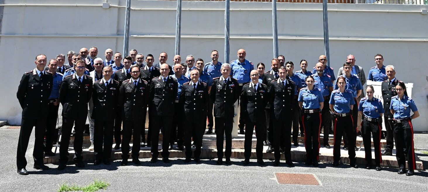 Il Comandante Interregionale Gen. C.A. Aldo Iacobelli in visita al Comando Provinciale Carabinieri di Livorno