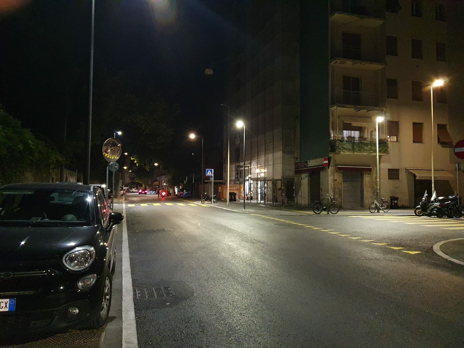 Conclusi i lavori di riqualificazione e dell&rsquo;impianto di illuminazione pubblica lungo via Montebello