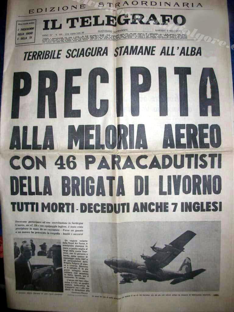 54&deg; anniversario della Tragedia della Meloria