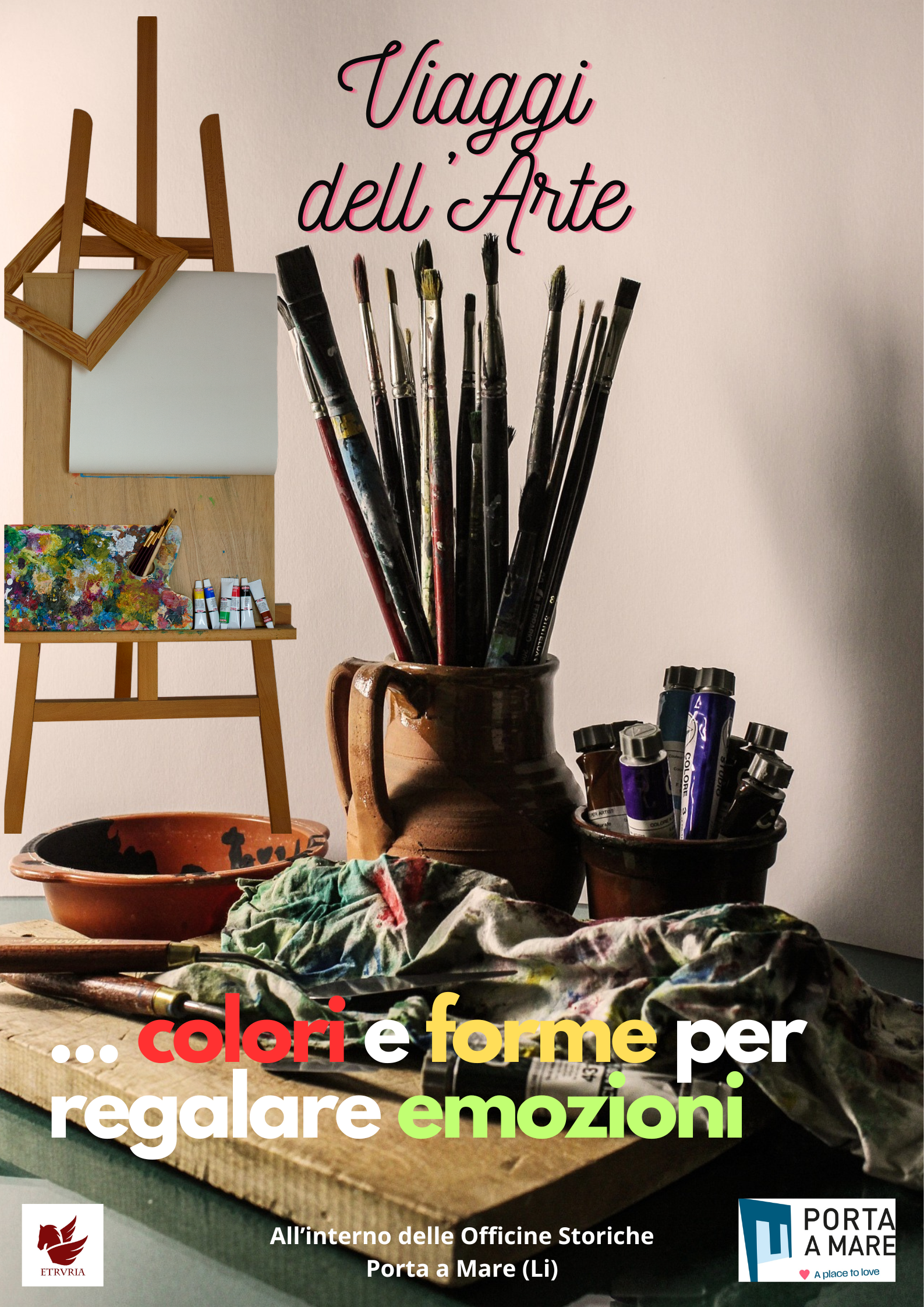 22 e 23 novembre: &ldquo;Viaggi dell&rsquo;Arte&rdquo; nelle Officine Storiche di Porta a Mare (LI)