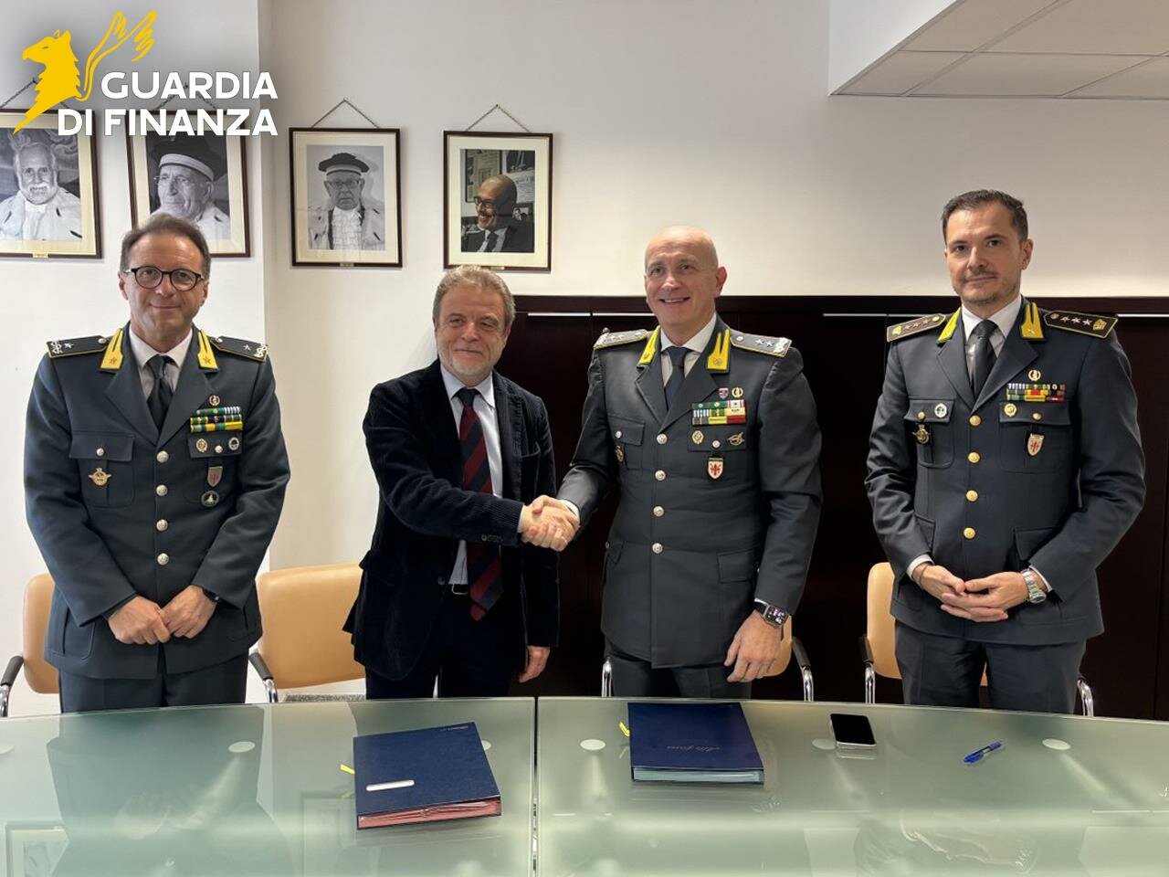 GdF Firenze: sottoscritto memorandum operativo sull&rsquo;aggressione ai patrimoni illeciti