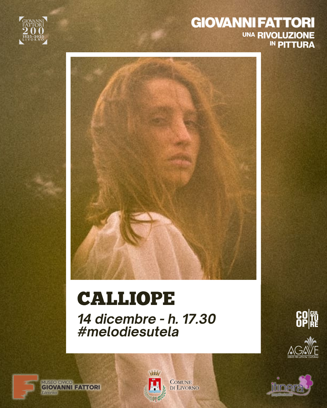 &ldquo;Melodie su tela&rdquo; la musica di Calliope al Museo Fattori