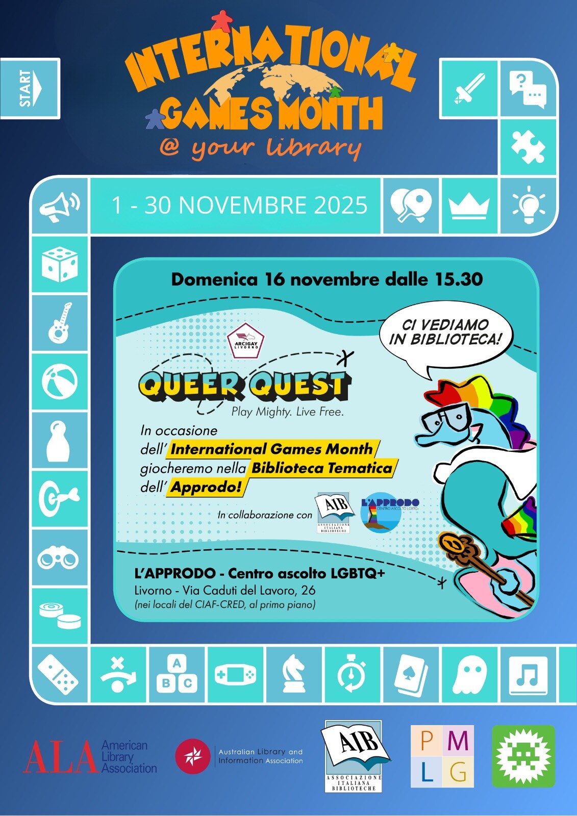 International Games Month con &ldquo;Queer Quest&rdquo;