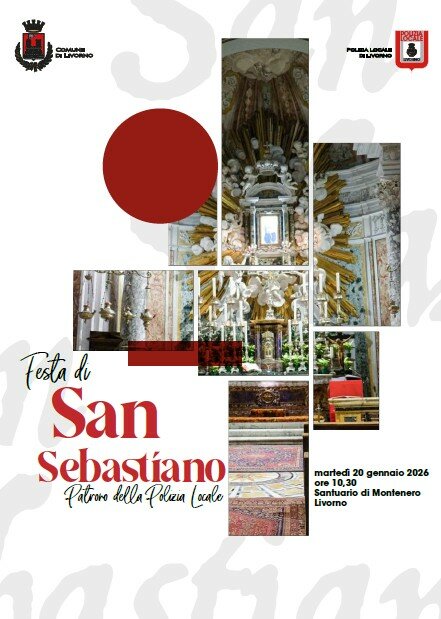 20 gennaio: al Santuario di Montenero si celebra San Sebastiano, patrono delle Polizie Locali